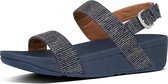 Fitflop™ Vrouwen   80007409 / Damesschoenen Lottie Gl Str Bak - Blauw - Maat 38