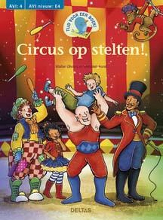 Tijd voor een boek  -   Tijd voor een boek! Circus op stelte ... - cover