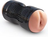 Pipedream Extreme Masturbator Tight Grip Pussy & Ass (zwart)