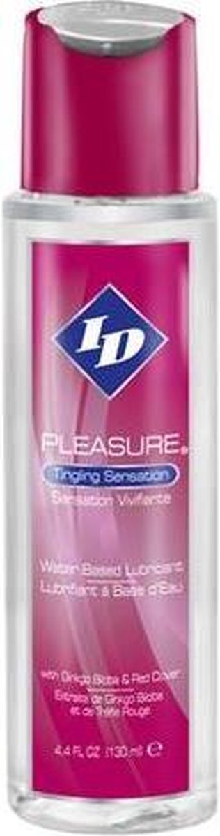 Goedkoopste ID Pleasure - Glijmiddel op Waterbasis - Met tintelend gevoel - 130 ml