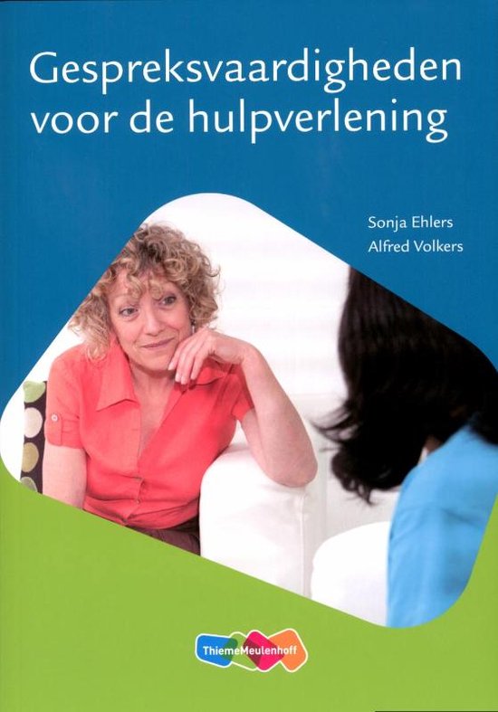 Cover van het boek 'Gespreksvaardigheden voor de hulpverlening'