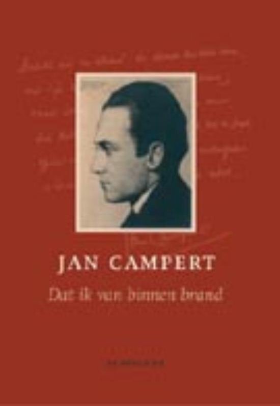Cover van het boek 'Dat ik van binnen brand' van Jan Campert