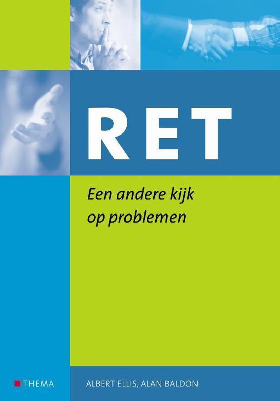 Cover van het boek 'Ret, een andere kijk op problemen' van A. Baldon en Albert Ellis