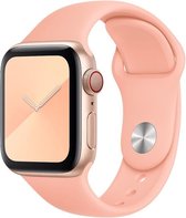 Sport band -  grapefruit - Geschikt voor Apple Watch  - 38mm en 40mm - ML - iwatch - Horlogeband Armband Polsband