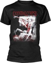 Cannibal Corpse Unisex Tshirt -M- TOMB OF THE MUTILATED (EXPLICIT) Zwart