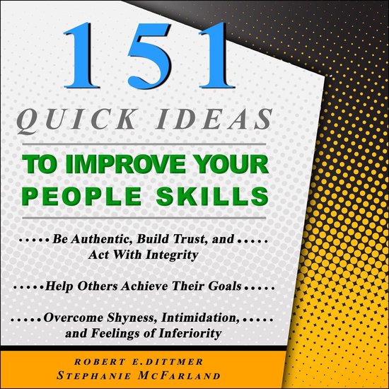 151 Quick Ideas to Improve Your People Skills - cover