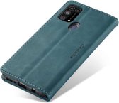 Portemonnee Hoesje Samsung Galaxy M31 | Retro Wallet Case | CASEME | Blauw