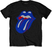 The Rolling Stones Kinder Tshirt -Kids tm 10 jaar- Blue & Lonesome Classic Tongue Zwart