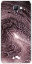 Samsung Galaxy J5 Prime (2017) Hoesje Transparant TPU Case - Purple Marble #ffffff