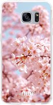 Samsung Galaxy S7 Hoesje Transparant TPU Case - Cherry Blossom #ffffff