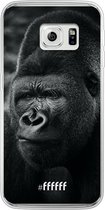 Samsung Galaxy S6 Edge Hoesje Transparant TPU Case - Gorilla #ffffff