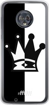6F hoesje - geschikt voor Motorola Moto G6 -  Transparant TPU Case - Chess #ffffff