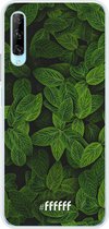 Huawei P Smart Pro Hoesje Transparant TPU Case - Jungle Greens #ffffff