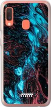 Samsung Galaxy A20e Hoesje Transparant TPU Case - River Fluid #ffffff