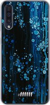 Samsung Galaxy A30s Hoesje Transparant TPU Case - Bubbling Blues #ffffff
