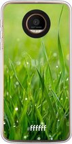 Motorola Moto Z Force Hoesje Transparant TPU Case - Morning Dew #ffffff