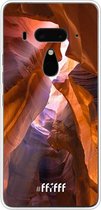 HTC U12+ Hoesje Transparant TPU Case - Sunray Canyon #ffffff