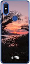 Xiaomi Mi Mix 3 Hoesje Transparant TPU Case - Pretty Sunset #ffffff