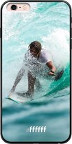 iPhone 6 Plus Hoesje TPU Case - Boy Surfing #ffffff