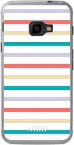 Samsung Galaxy Xcover 4 Hoesje Transparant TPU Case - Pastel Tracks #ffffff