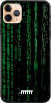 iPhone 11 Pro Max Hoesje TPU Case - Hacking The Matrix #ffffff
