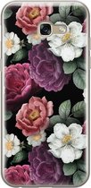 Samsung Galaxy A5 2017 hoesje siliconen - Flowers - Soft Case Telefoonhoesje - Bloemen - Multi