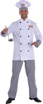 Magic Design Verkleedkleding Chef Polyester Wit Maat L