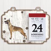 Scheurkalender 2023 Hond: Mechelse Herder