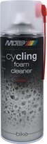 Motip Cycling foam cleaner 400ml. Universeel reinigend schuim, met hoog oplossend vermogen voor lichte verontreinigingen.