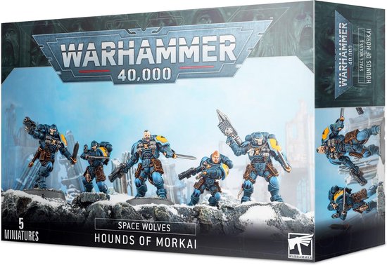 Afbeelding van het spel Warhammer 40.000 Space Wolves Hounds of Morkai