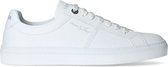 Van Lier - Heren - Witte sneakers met subtiele print - Maat 44