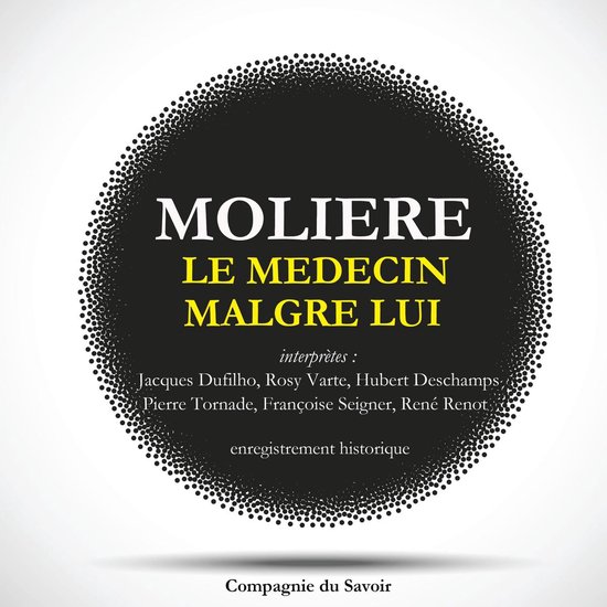 Le médecin malgré lui de Molière - cover