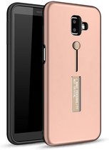 EmpX Telefoonhoesje - Back Cover - Geschikt Voor Samsung Galaxy J6+ (2018) - Roze