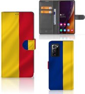 GSM Hoesje Geschikt voor Samsung Galaxy Note20 Ultra Bookcase Roemenië