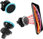 Magnetische telefoonhouder voor in de auto - Magneet - Ventilatierooster - Ventilator- Auto ventilatie houder - Smartphone - Mobielhouder - Autohouder - Auto telefoonhouder - Samsung - iPhone