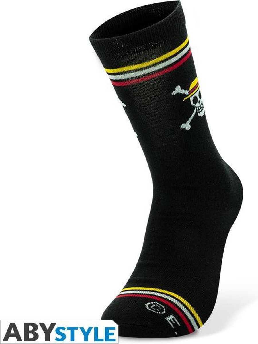 One Piece - Socks - Black - Skull