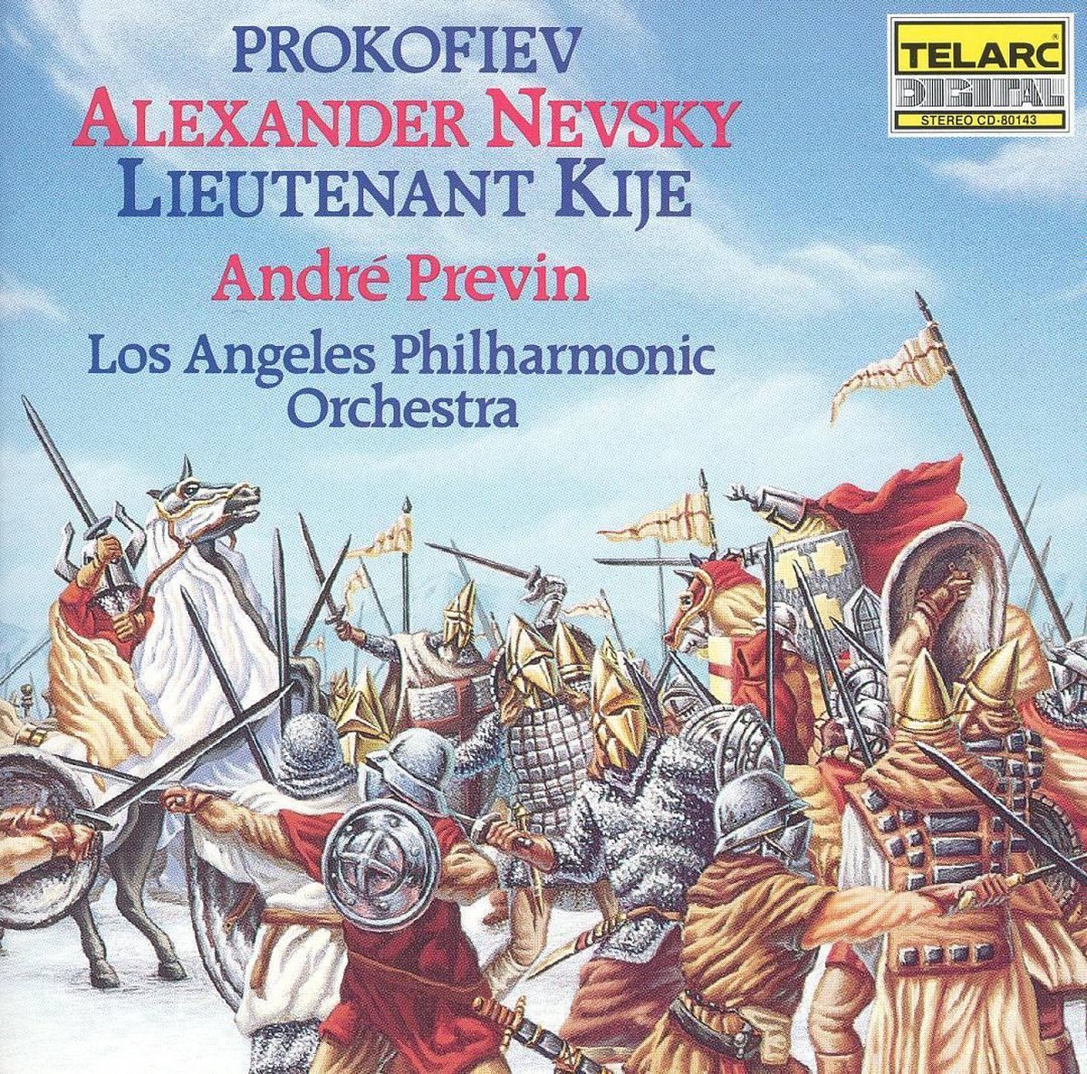 Prokofiev: Alexander Nevsky, etc / Previn, Los Angeles PO