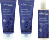 Urban Veda Radiance Body Gift Set 3 Pieces