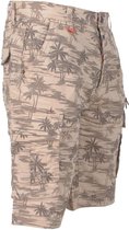 MZ72 - Heren Bermuda - Fertil - Tropical - Beige