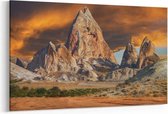 Schilderij - Landschap zonsondergang — 90x60 cm