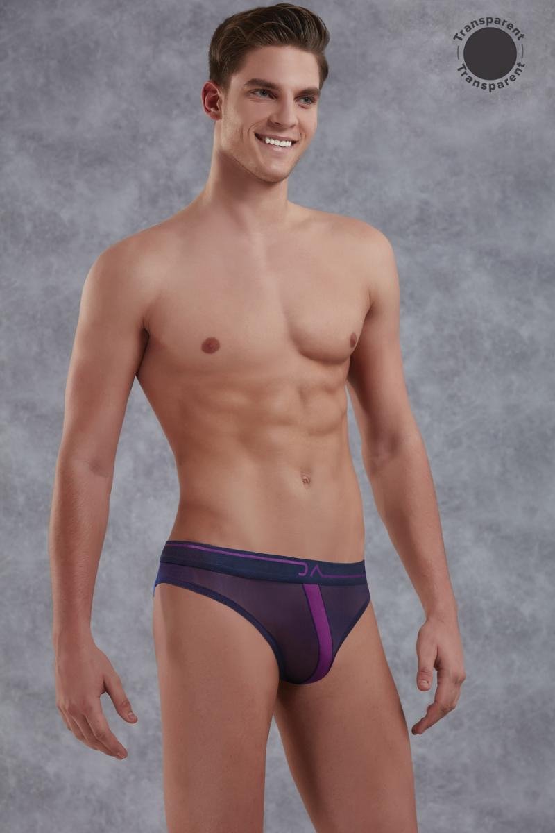 XXL Herenslip Transparant Doorzichtig Donkerblauw Mannen Man Sexy Vrouw . bol