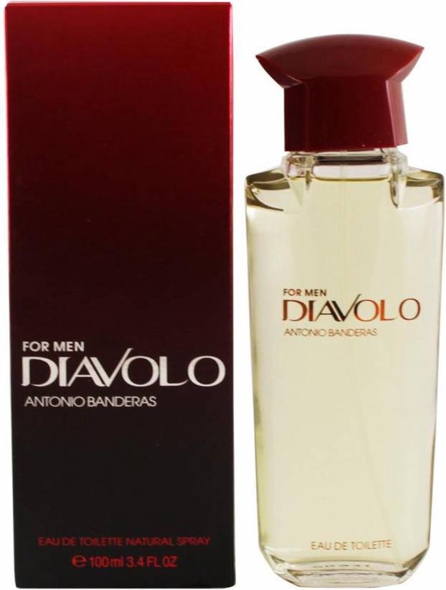 Antonio Banderas Diavolo Eau De Toilette – 0,1 L Flakon, Maskuliner Duft Für Den Täglichen Gebrauch