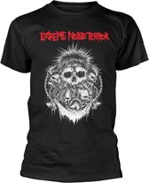 Extreme Noise Terror Heren Tshirt -L- Logo Zwart