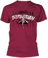 The Darkness Heren Tshirt -XL- Barbarian Rood