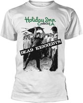 Dead Kennedys Heren Tshirt -L- Holiday Inn Wit