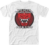 The Devil Wears Prada Heren Tshirt -L- Oni Mask Wit