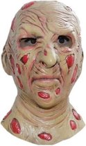 Witbaard Masker Plague Rubber Beige/rood One-size