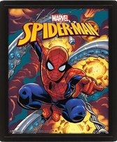 MARVEL - 3D Lenticular Poster 26X20 - Spider-Man Costume Blast