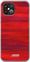 iPhone 12 Pro Max Hoesje Transparant TPU Case - Scarlet Canvas #ffffff