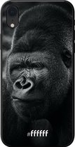 iPhone Xr Hoesje TPU Case - Gorilla #ffffff